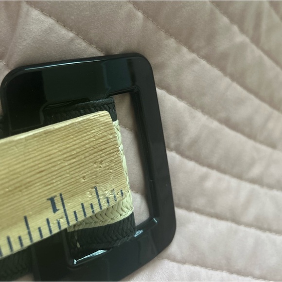 Wide straw belt - Picture 6 of 7